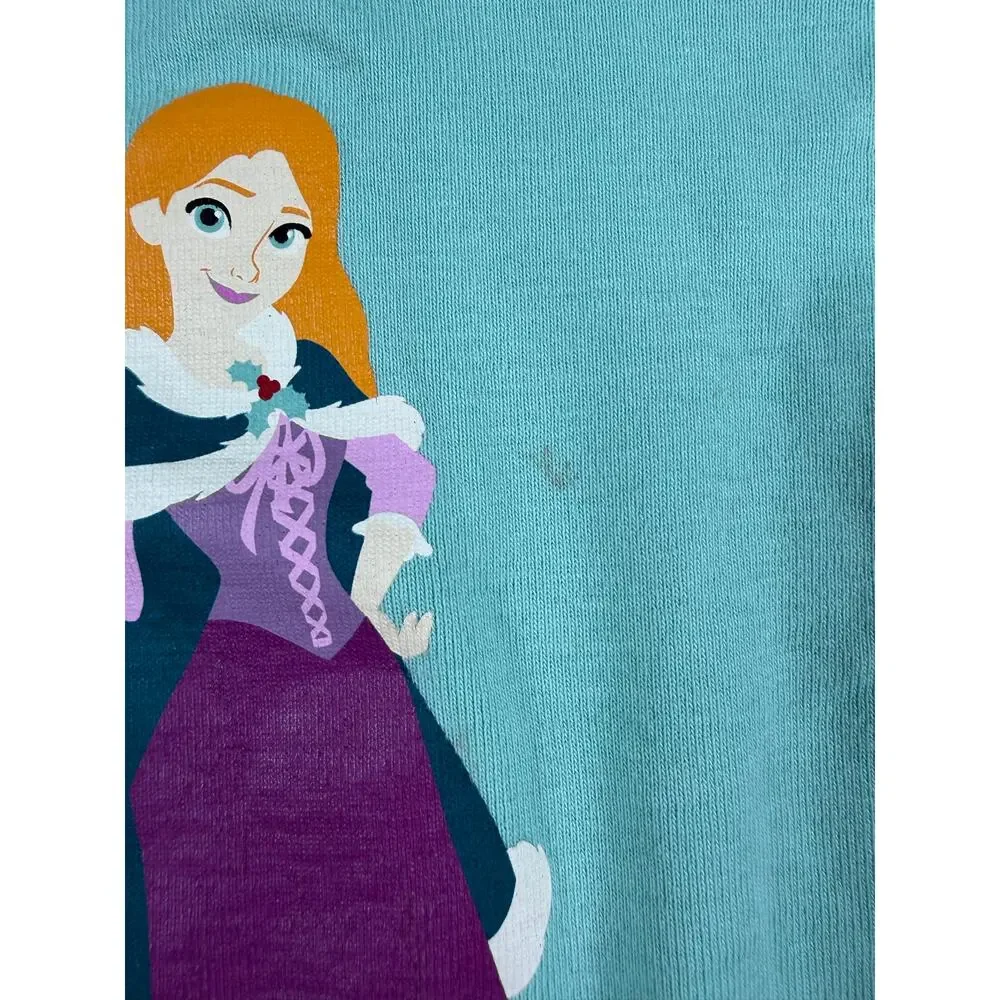 Hanna Andersson Disney Rapunzel Holiday Organic Cotton Pajama Set Size 4